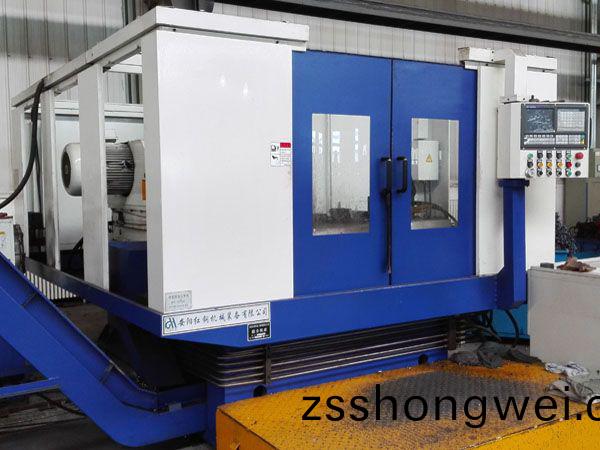 鉤尾框承載(zai)麵加工機牀